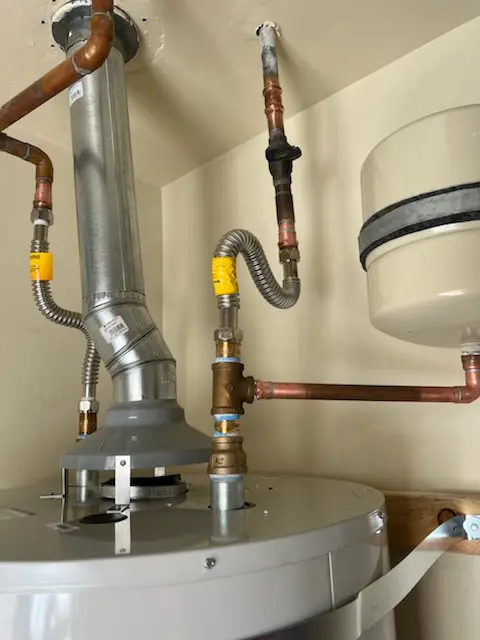 Water heater installation and plumbing repair in Winchester Town Center